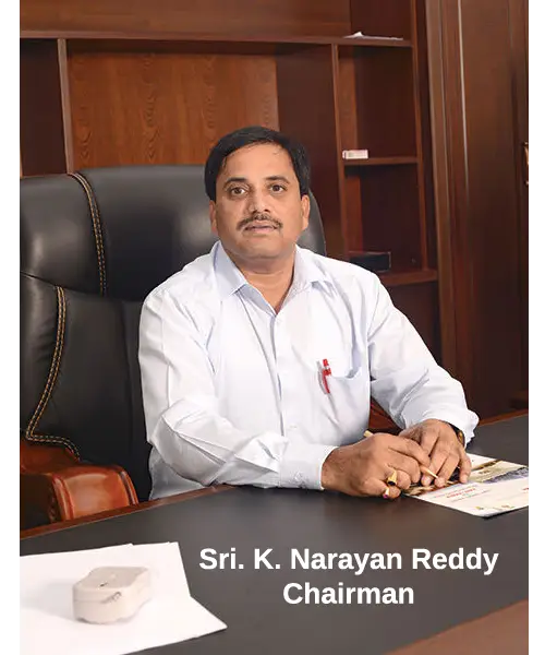 Sri Kasireddy Narayan Reddy - Chairman BGTI
